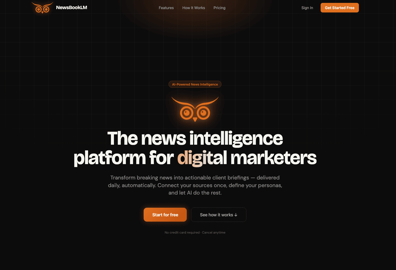 NewsBooKLM screenshot
